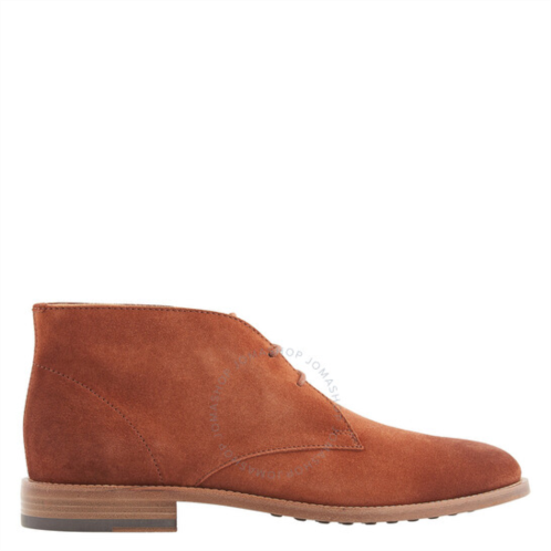 Tod  s Mens Oak Velvety Suede Desert Boots, Brand Size 6 ( US Size 7 )