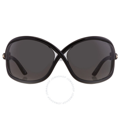 Tom Ford Bettina Smoke Butterfly Ladies Sunglasses