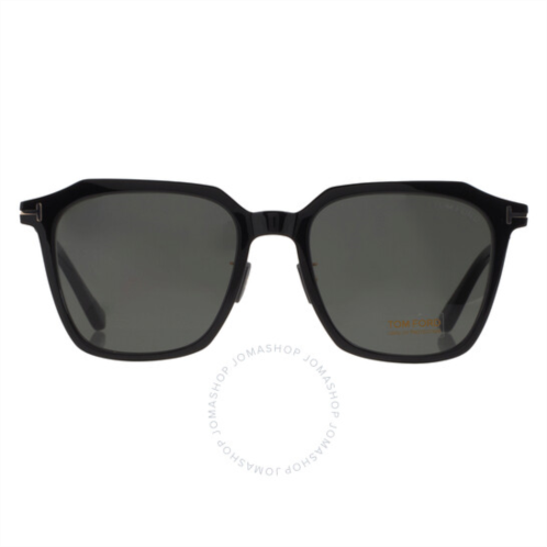 Tom Ford Grey Square Unisex Sunglasses