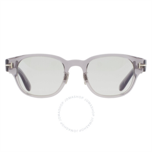 Tom Ford Light Grey Oval Unisex Sunglasses