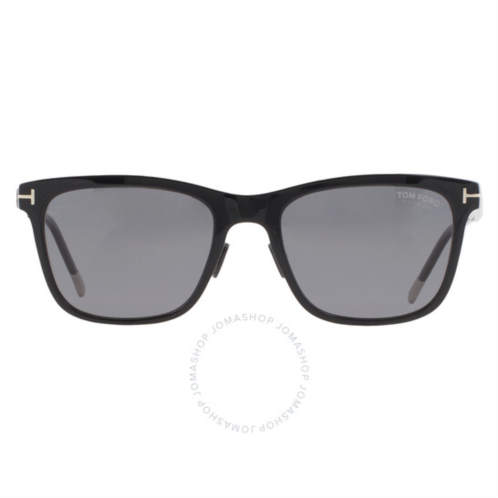 Tom Ford Polarized Smoke Square Mens Sunglasses