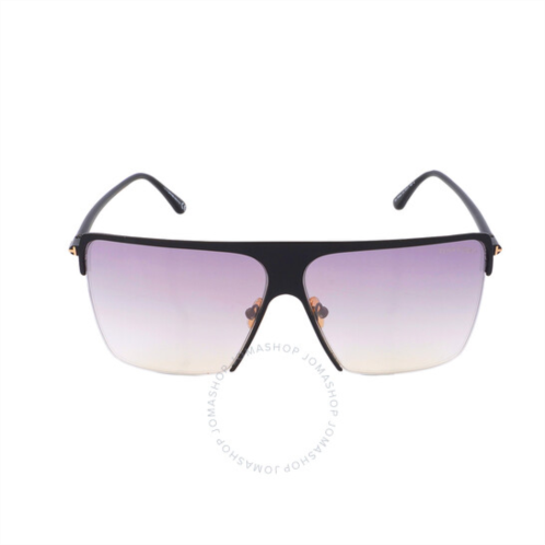 Tom Ford Sofi Grey Square Ladies Sunglasses