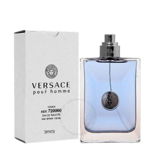 Versace Mens Pour Homme EDT Spray 3.4 oz (Tester) (100 ml)