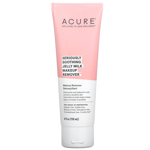 ACURE Seriously Soothing Jelly Milk Makeup Remover 4 fl oz (118 ml)