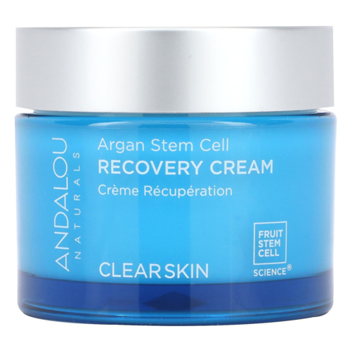 Andalou Naturals Argan Stem Cell Recovery Cream Clear Skin 1.7 oz (50 g)