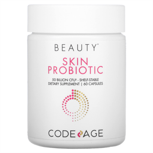 Codeage Skin Probiotic Shelf-Stable 50 Billion CFU 60 Capsules