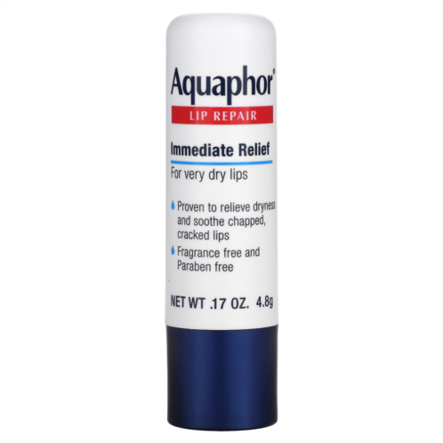 Aquaphor Lip Repair Stick Immediate Relief Fragrance Free 1 Stick 0.17 oz (4.8 g)