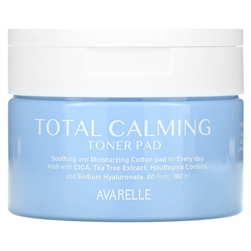 Avarelle Total Calming Toner Pad 60 Pads 180 ml