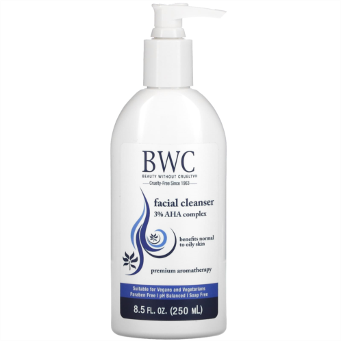 Beauty Without Cruelty Facial Cleanser 3% AHA Complex 8.5 fl oz (250 ml)