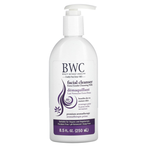 Beauty Without Cruelty Facial Cleanser Extra Gentle Cleansing Milk 8.5 fl oz (250 ml)