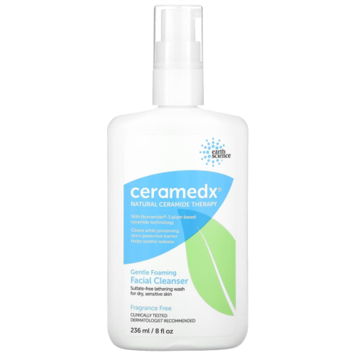 Ceramedx Gentle Foaming Facial Cleanser Fragrance Free 8 fl oz (236 ml)
