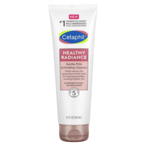 Cetaphil Healthy Radiance Gentle PHA Exfoliating Cleanser 4.2 fl oz (124 ml)