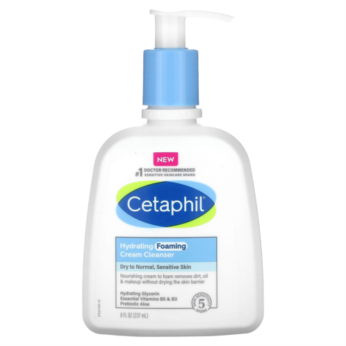 Cetaphil Hydrating Foaming Creamer Cleanser 8 fl oz (237 ml)