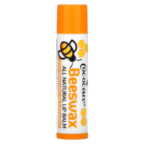 Cococare Beeswax All Natural Lip Balm 0.15 oz (4.2 g)