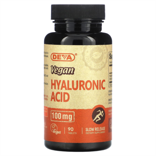 Deva Vegan Hyaluronic Acid 100 mg 90 Tablets