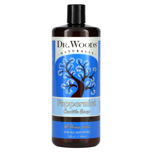 Dr. Woods Peppermint Castile Soap 32 fl oz (946 ml)