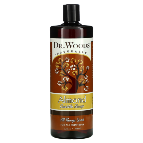 Dr. Woods Almond Castile Soap 32 fl oz (946 ml)