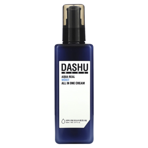 Dashu Mens Aqua Real Moist All In One Cream 5.17 fl oz (153 ml)