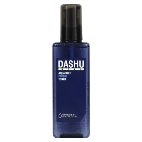 Dashu Mens Aqua Deep Potent Toner 5.17 fl oz (153 ml)
