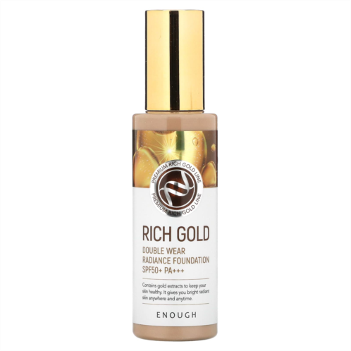 Enough Rich Gold Double Wear Radiance Foundation SPF 50+ PA+++ #23 3.53 oz (100 g)