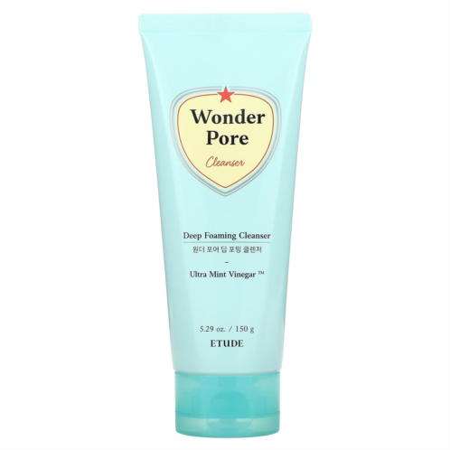 Etude Wonder Pore Deep Foaming Cleanser 5.29 oz (150 g)