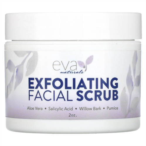 Eva Naturals Exfoliating Facial Scrub 2 oz