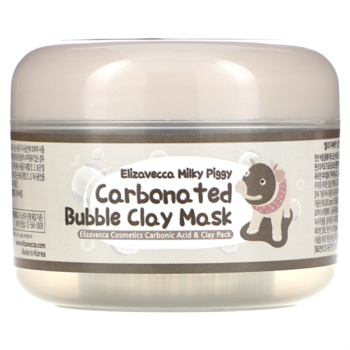 Elizavecca Milky Piggy Carbonated Bubble Clay Beauty Mask 3.53 oz (100 g)