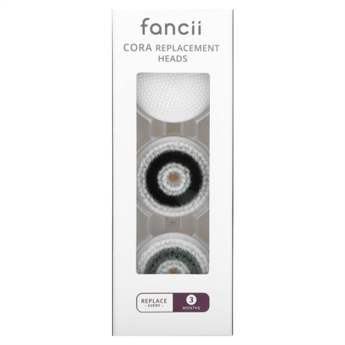 Fancii Cora Replacement Heads 3 Pieces