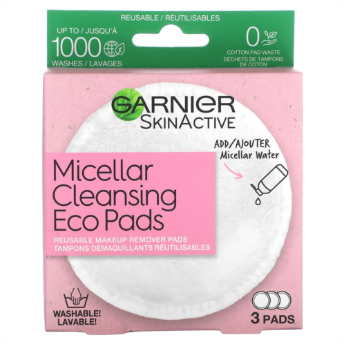 Garnier SkinActive Micellar Cleansing Eco Pads 3 Pads