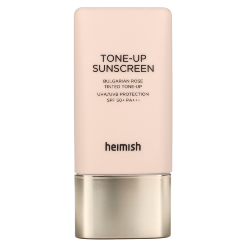 Heimish Tone-Up Sunscreen Bulgarian Rose Tinted SPF 50+ PA+++ 1.01 fl oz (30 ml)