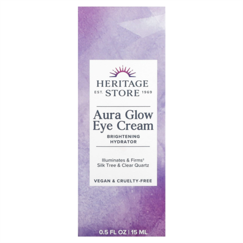 Heritage Store Aura Glow Eye Cream 0.5 fl oz (15 ml)