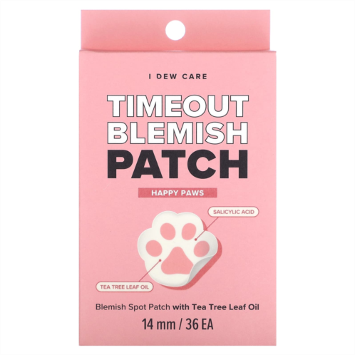 I Dew Care Timeout Blemish Patch Happy Paws 36 Patches