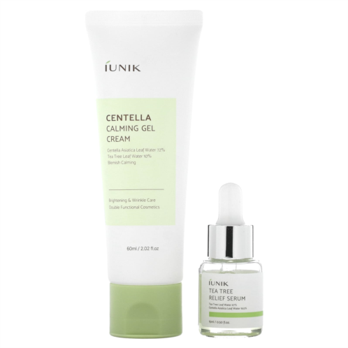 iUNIK Centella Edition Skin Care Set Cream & Mini Serum 2 Piece Set
