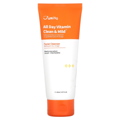 Jumiso All Day Vitamin Clean & Mild Facial Cleanser 5.07 fl oz (150 ml)