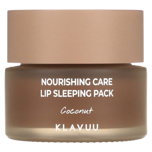 KLAVUU Nourishing Care Lip Sleeping Pack Coconut 0.70 oz (20 g)