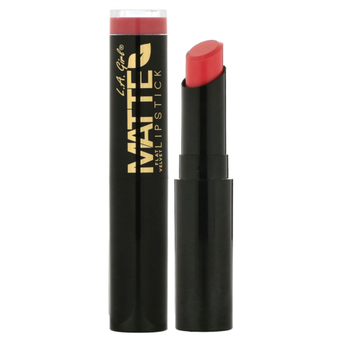 L.A. Girl Matte Flat Velvet Lipstick Hush 0.1 oz (3 g)