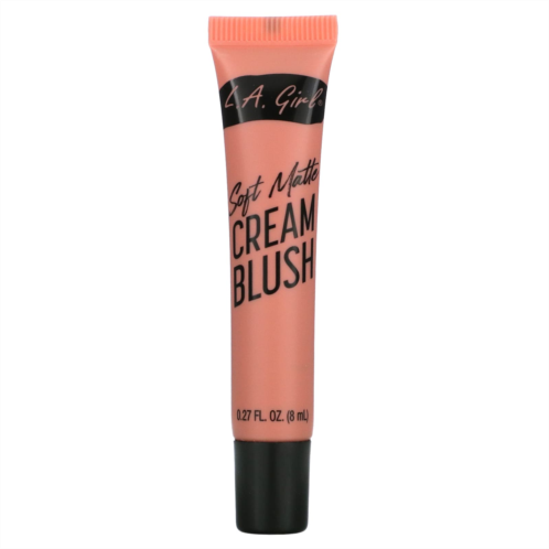 L.A. Girl Blendable Cheek + Lip Color Soft Matte Cream Blush Rosebud 0.27 fl oz (8 ml)