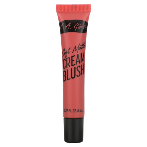 L.A. Girl Blendable Cheek + Lip Color Soft Matte Cream Blush Kiss Up 0.27 fl oz (8 ml)