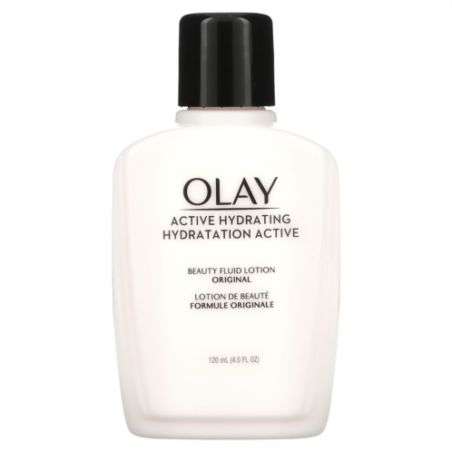 Olay Active Hydrating Beauty Fluid Lotion Original 4 fl oz (120 ml)