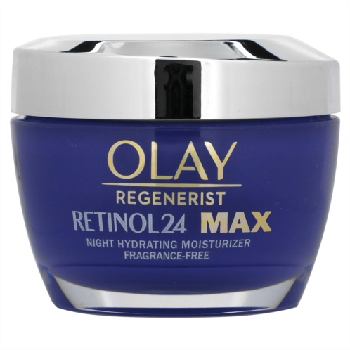 Olay Regenerist Retinol 24 Night Hydrating Moisturizer Fragrance-Free 48 oz (1.7 oz)