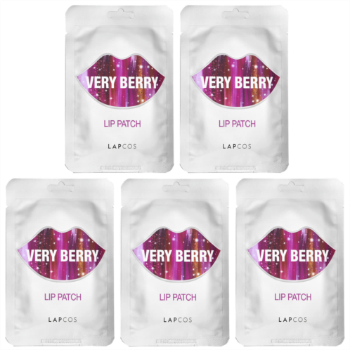Lapcos Lip Patch Very Berry 5 Patches 0.1 oz Each