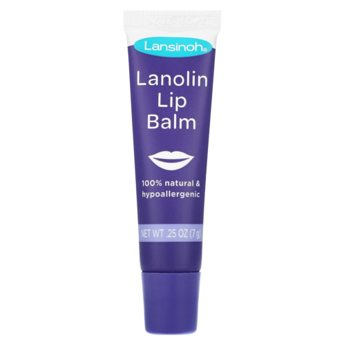 Lansinoh Lanolin Lip Balm 0.25 oz (7 g)