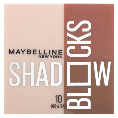 Maybelline Shadow Blocks 10 82nd & Park Ave 0.08 oz (2.4g)