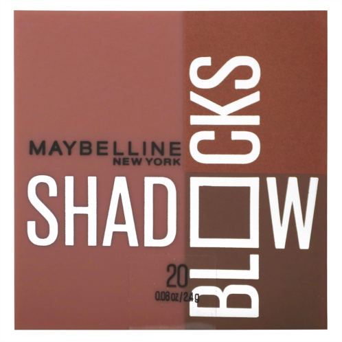 Maybelline Shadow Blocks 20 West 4th & Perry St 0.08 oz (2.4 g)