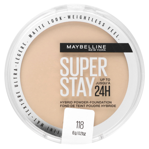 Maybelline Super Stay Hybrid Powder-Foundation 118 0.21 oz (6 g)