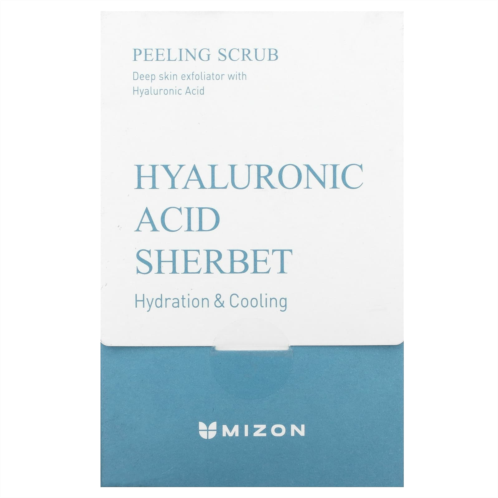 Mizon Peeling Scrub Hyaluronic Acid Sherbet 40 Packets (7.0 oz) each