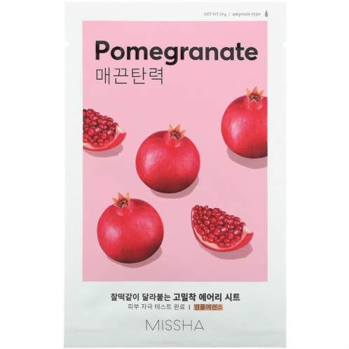 Missha Airy Fit Beauty Sheet Mask Pomegranate 1 Sheet 19 g