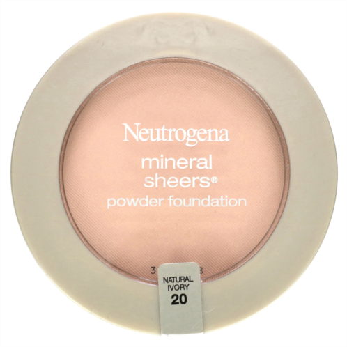Neutrogena Mineral Sheers Powder Foundation Natural Ivory 20 0.34 oz (9.6 g)