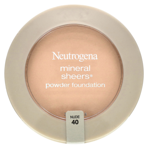 Neutrogena Mineral Sheers Powder Foundation Nude 40 0.34 oz (9.6 g)