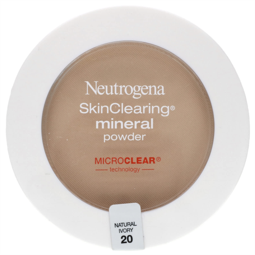 Neutrogena SkinClearing Mineral Powder Natural Ivory 20 0.38 oz (11 g)